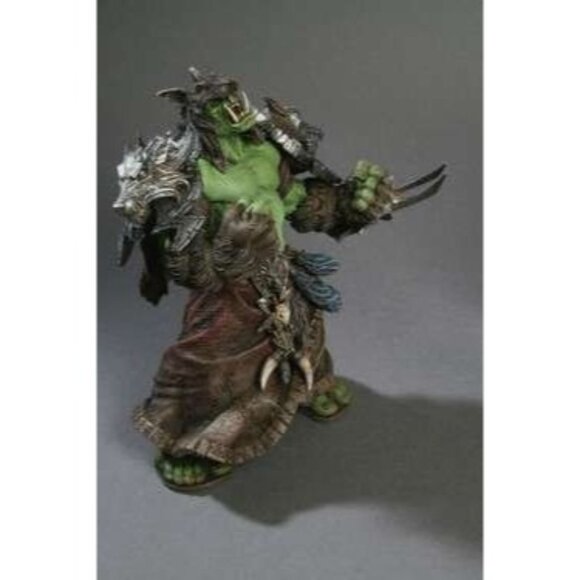 World of Warcraft: Orc Shaman Rehgar Earthfury Action Figure Series 1- New in Bo - Picture 8 of 8